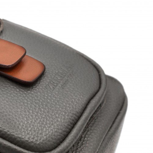 Bolso bandolera pequeño de piel 18x12,5x8 cm