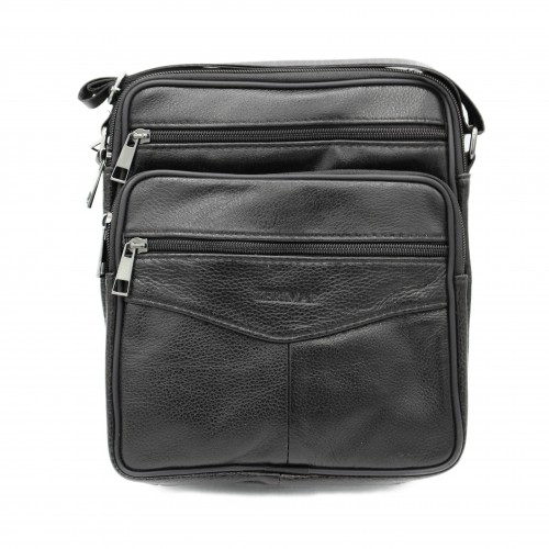 Bolso bandolera de piel modelo CALATE 25x19x8 cm