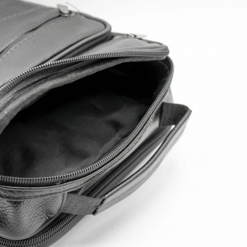 Bolso bandolera de piel modelo CALATE 25x19x8 cm