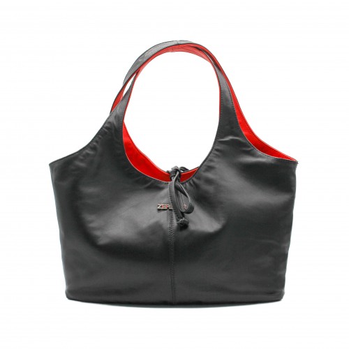 Bolso reversible de piel...