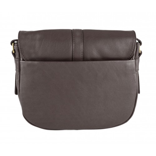 Bolso solapa de piel 21x25x7 cm CLOSET Zerimar - 11