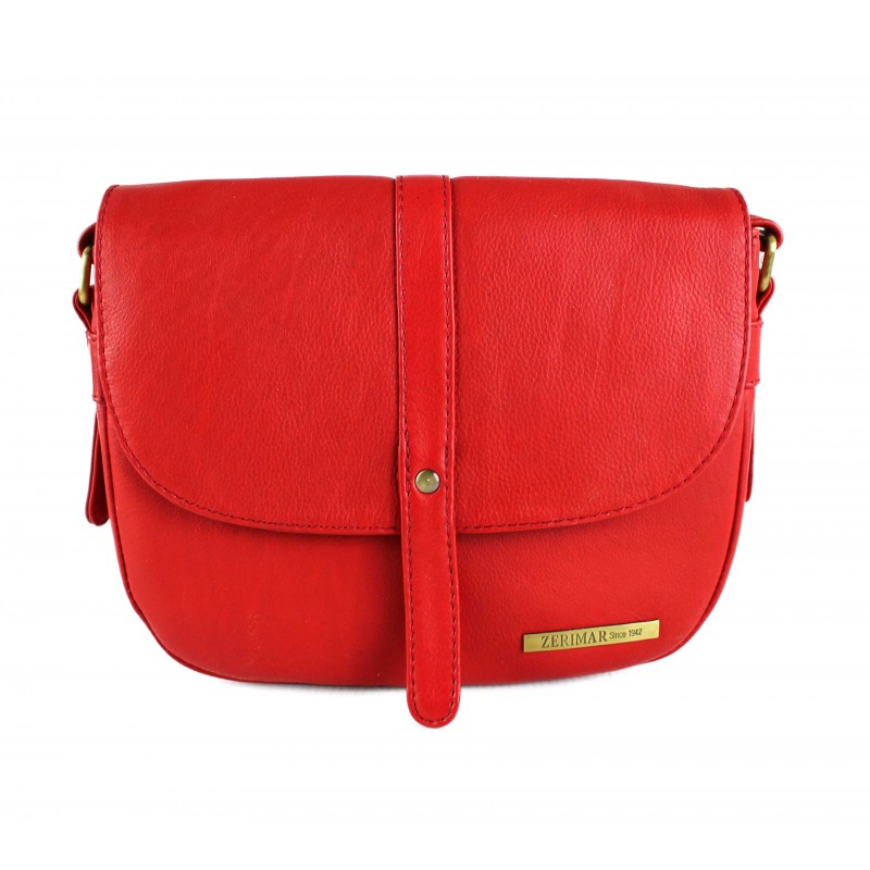 Bolso solapa de piel 21x25x7 cm CLOSET Zerimar - 21