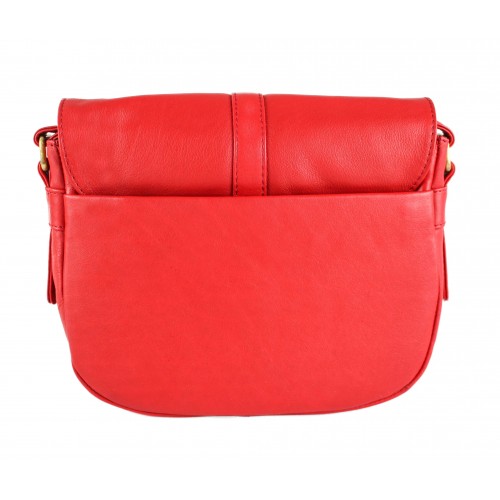 Bolso solapa de piel 21x25x7 cm CLOSET Zerimar - 21