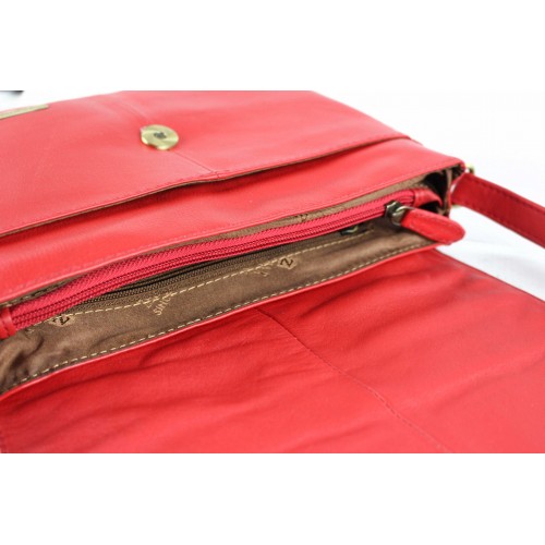 Bolso solapa de piel 21x25x7 cm CLOSET Zerimar - 21