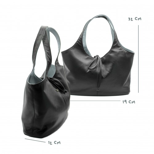 Bolso reversible de piel 32x19x12 cm modelo IMPERIO