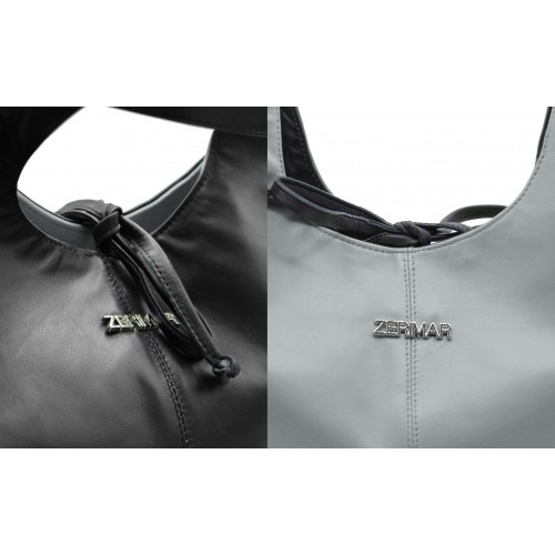 Bolso reversible de piel 32x19x12 cm modelo IMPERIO