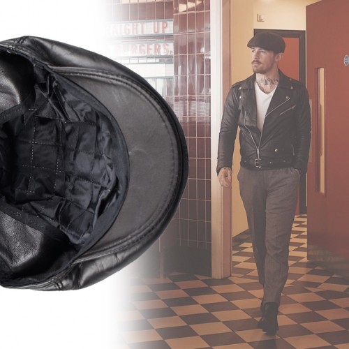 Gorra de cuero tipo boina estilo Peaky Blinders Gorra Gatsby