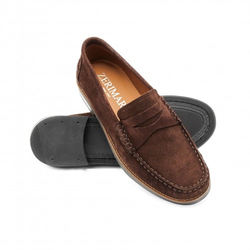 Mocasines de piel de...