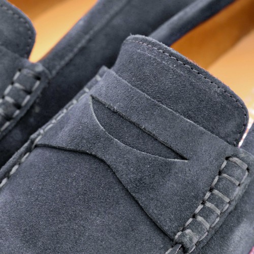 Mocasines de piel de serraje modelo GLAMO