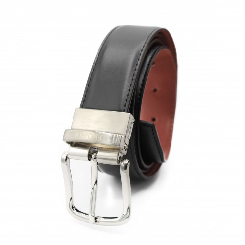 Cinturon reversible de piel de 32 mm modelo DOUBLO