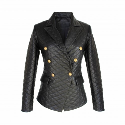 Blazer acolchada con...