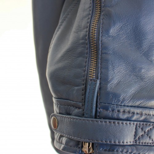 Chaqueta con capucha de piel desmontable DEIKAO