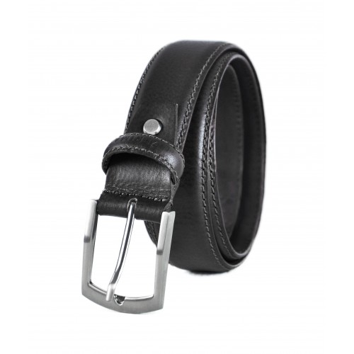 Cinturon de piel anchura 34 mm DEUS