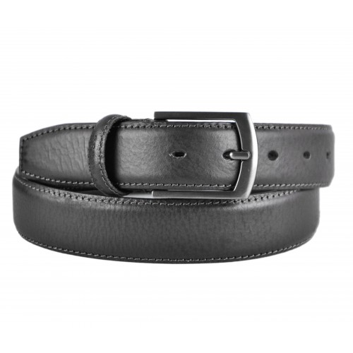 Cinturon de piel anchura 34 mm DEUS