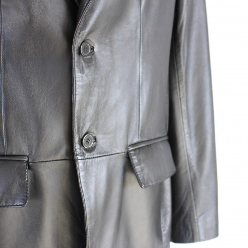 Blazer con botones de piel modelo MIREFE