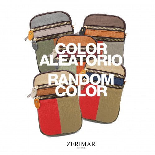 Bolso bandolera pequeño de piel 19x13x4 cm