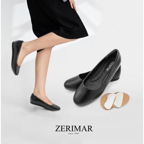 Zapato de Piel Profesional para Oficina y Eventos - tacón 1,5 cm