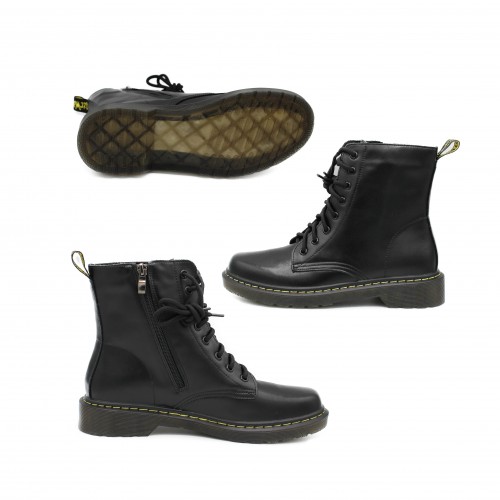 Botas estilo militar con cremallera modelo DOCTER