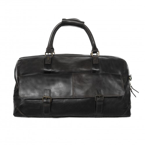 Bolso de piel grande de viaje 28x49x24 cm DECOX