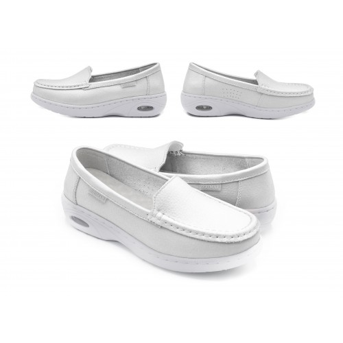 Mocasines de piel comodos con camara de aire y plantilla comfort