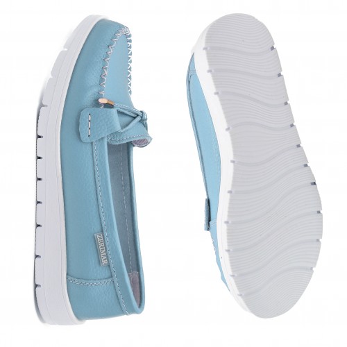 Mocasines de piel con antifaz modelo SESONE