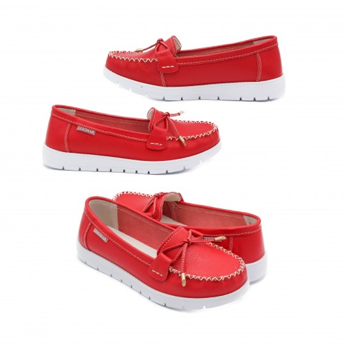 Mocasines de piel con antifaz modelo SESONE