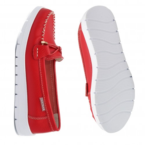 Mocasines de piel con antifaz modelo SESONE