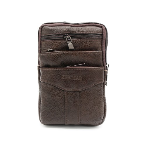 Bolso bandolera de piel...