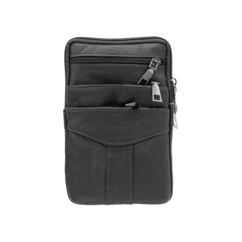 Bolso bandolera de piel modelo BLOKI 18x12x4 cm