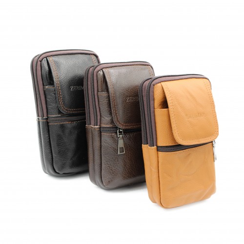 Bolso bandolera de piel modelo FLOUE 18x10x4 cm