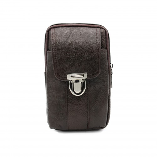 Bolso bandolera de piel modelo ENCON 18x10x4 cm