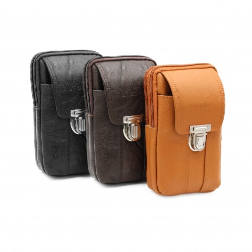 Bolso bandolera de piel modelo ENCON 18x10x4 cm