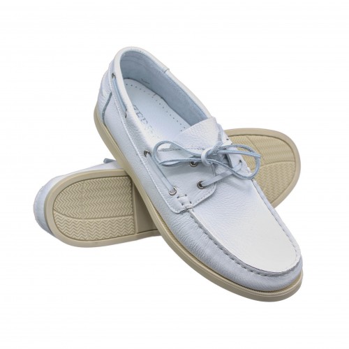 Náuticos de piel cordones...