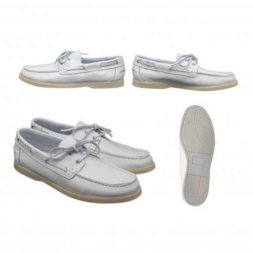 Náuticos de piel cordones modelo KUAIA