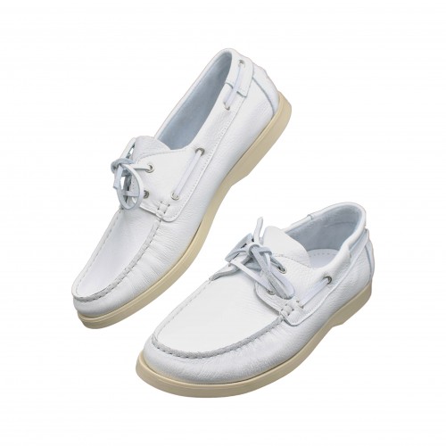 Náuticos de piel cordones modelo KUAIA