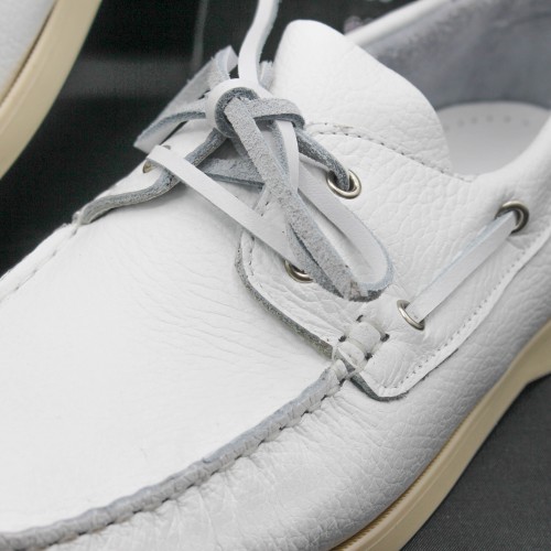 Náuticos de piel cordones modelo KUAIA