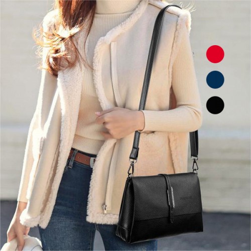 Bolso de piel bandolera 25x17x8 cm MAYO