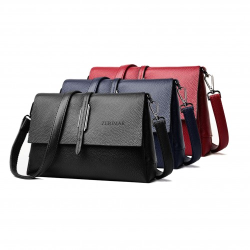 Bolso de piel bandolera 25x17x8 cm MAYO