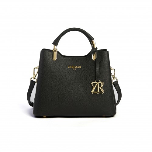 Bolso de piel doble asa 23x18x11 cm ERESO