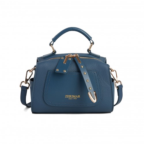 Bolso de piel doble asa...