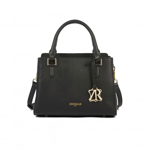 Bolso de piel doble asa...