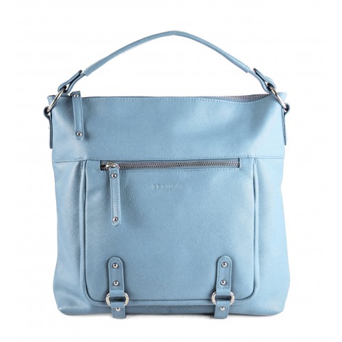 Bolso de piel asa corta...