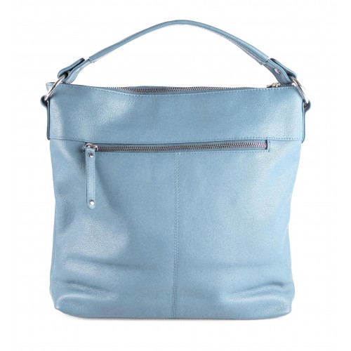 Bolso de piel asa corta 35x31x10 cm SEAO