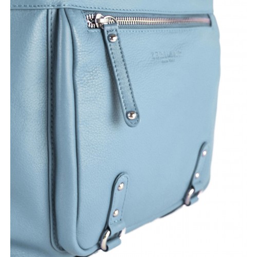 Bolso de piel asa corta 35x31x10 cm SEAO