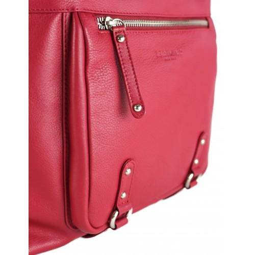 Bolso de piel asa corta 35x31x10 cm SEAO