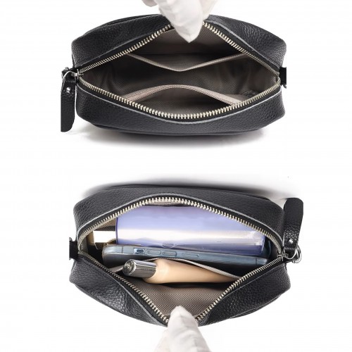 Bolso de piel bandolera 21x15x8 cm RALE