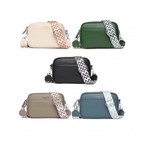 Bolso de piel bandolera 21x15x8 cm RALE