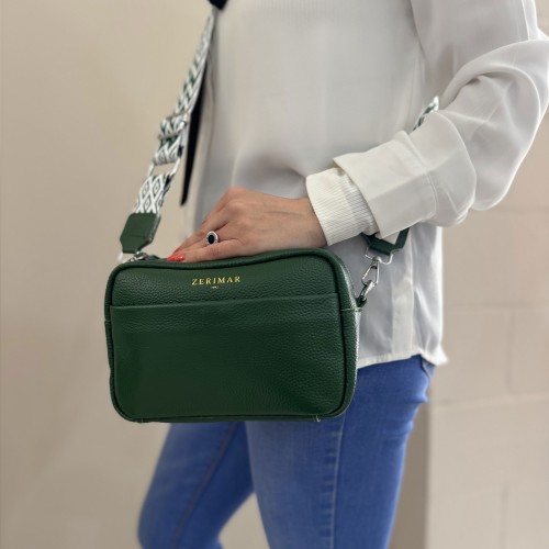 Bolso de piel bandolera 21x15x8 cm RALE