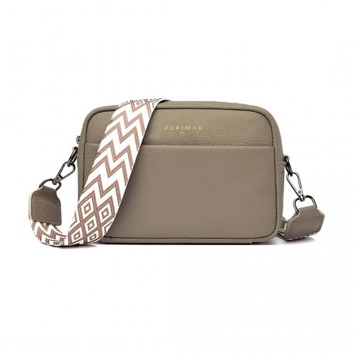 Bolso de piel bandolera 21x15x8 cm RALE