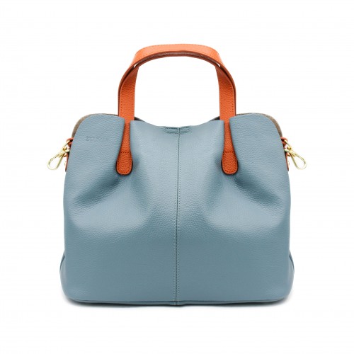 Bolso de piel doble asa 30x21x13,5 cm SOMO